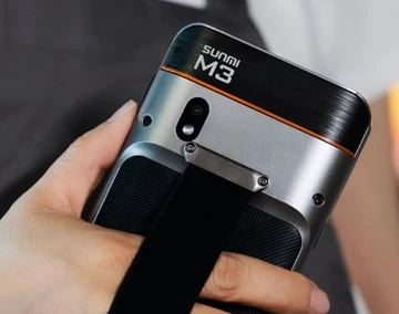Contactless payment taken directly on the device.